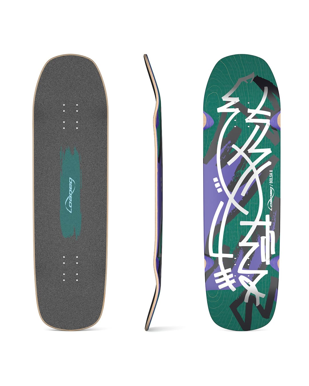 Loaded Bolsa II — Plateau Longboard Double-Kick 34"